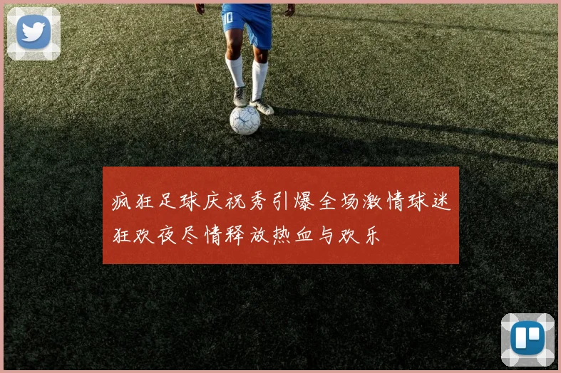 疯狂足球庆祝秀引爆全场激情球迷狂欢夜尽情释放热血与欢乐